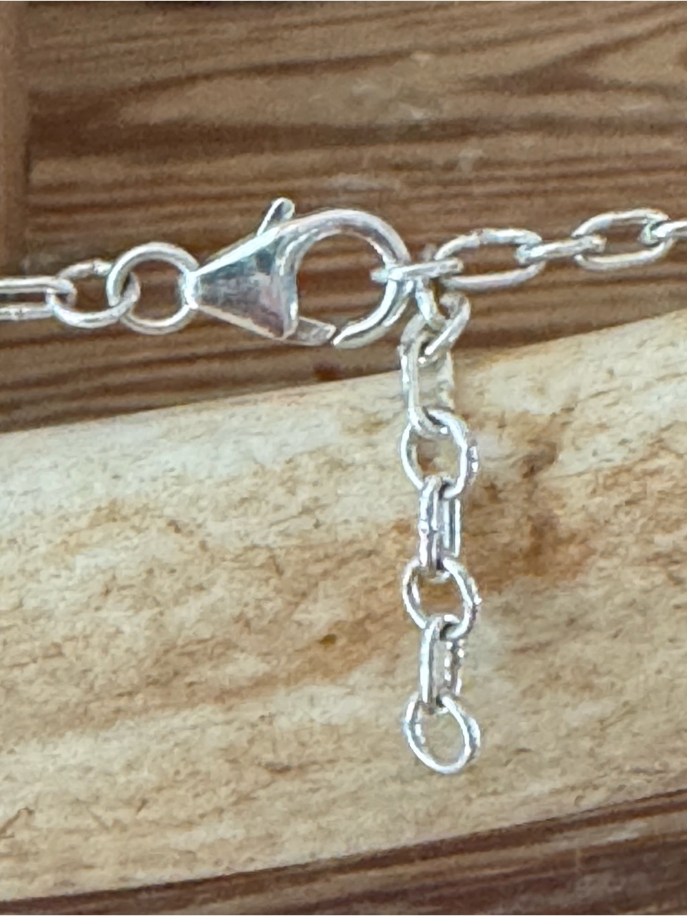 Sterling Silver Turquoise Link Choker - Golden Hills Turquoise - Picture 3 of 4